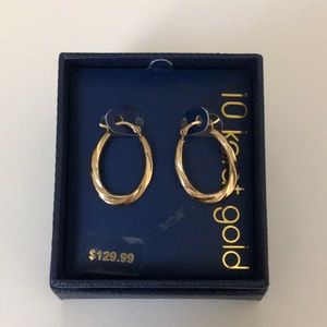 NWT 10 karat gold earrings